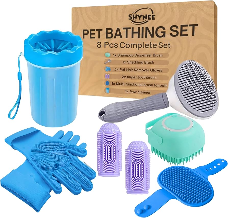 Essential grooming tools collection